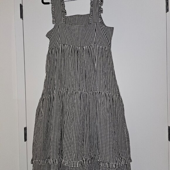 Shrimps Luna Bib Dress Gingham - Picture 7 of 9